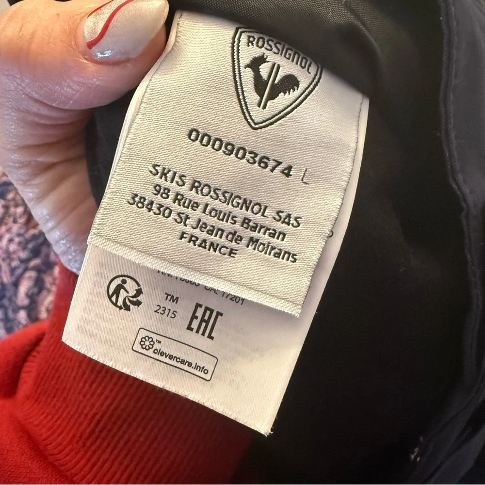 ROSSIGNOL • Womens navy ski snowboard pants - Large - Picture 7 of 8